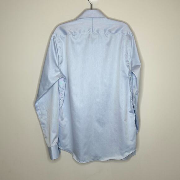 Twillory Non Iron Tailored Fit Long Sleeve Dress Shirt Men's 16 36/37 - Picture 3 of 5